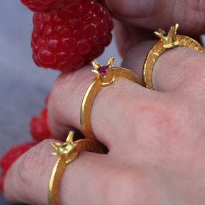 Carnívora Flower Ring